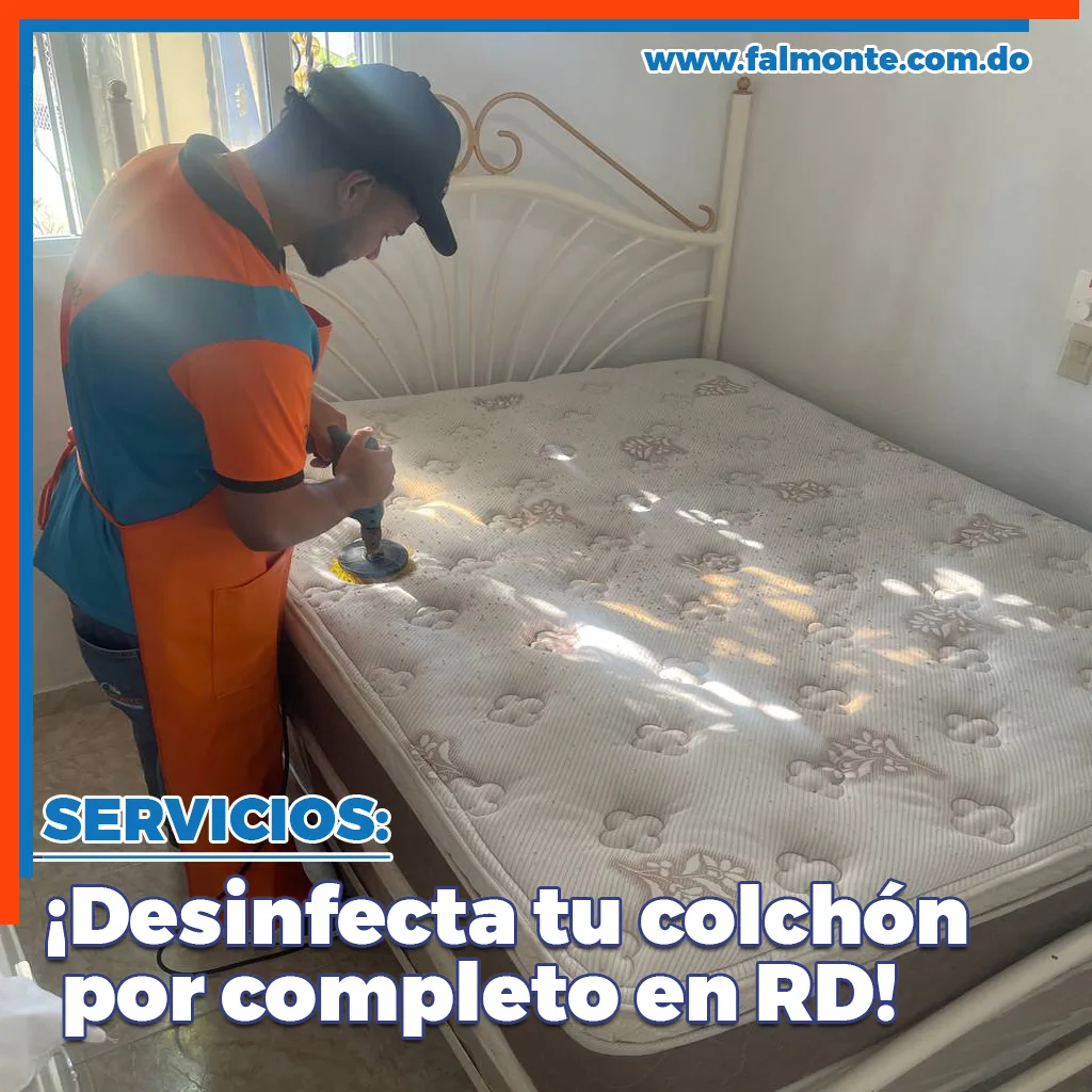 ¡Desinfecta tu Colchón por Completo en República Dominicana con Falmonte Cleaning Multiservices SRL!