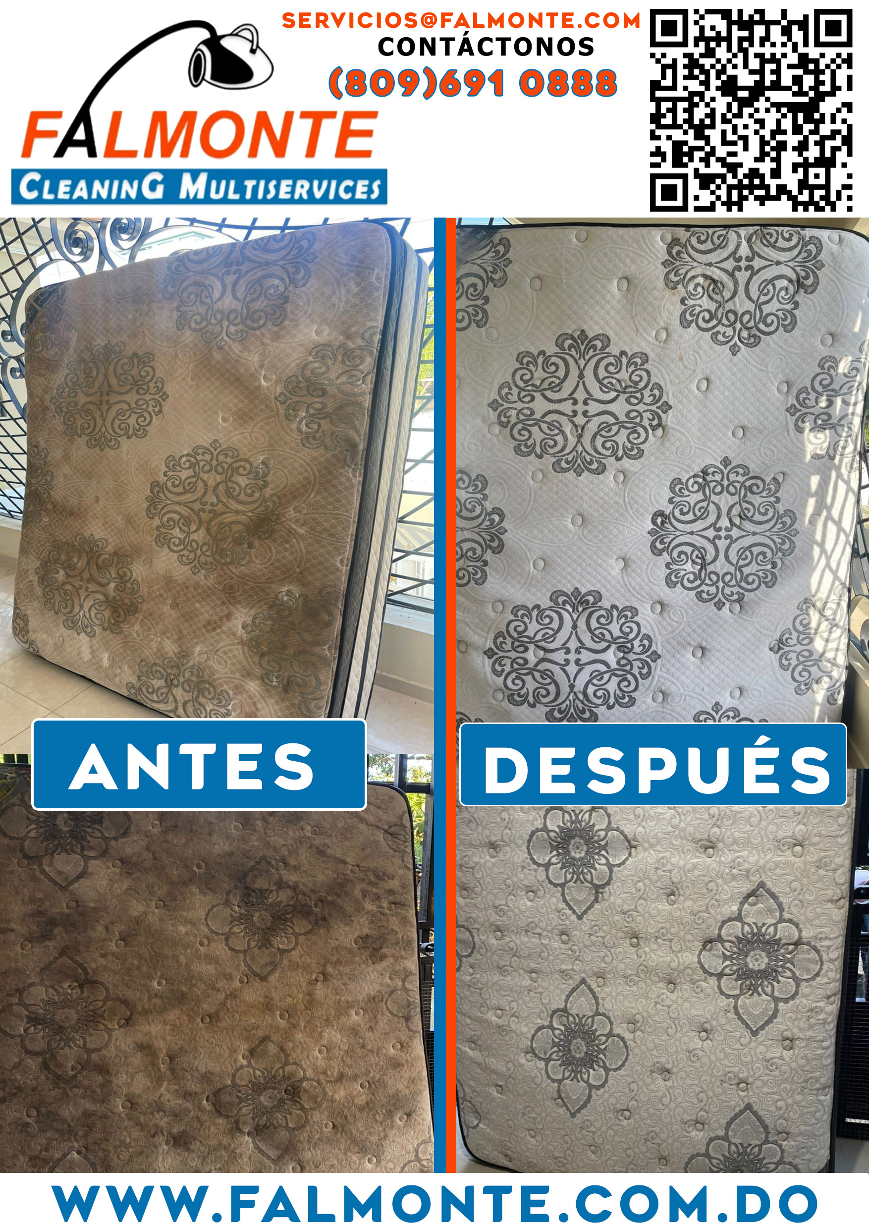 LIMPIEZA PROFESIONAL DE COLCHONES EN REPÚBLICA DOMINICANA