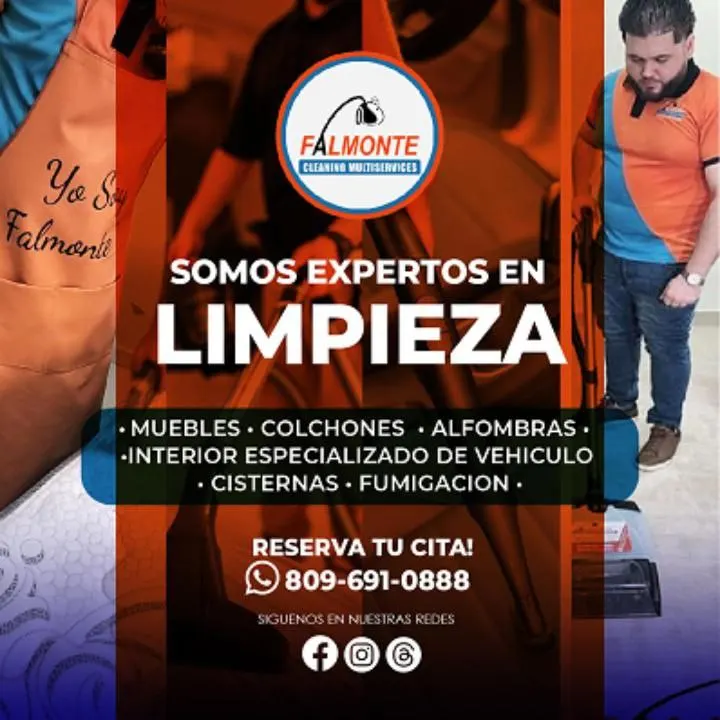 LIMPIEZA MUEBLE, COLCHONES, ALFOMBRAS Y CISTERNAS